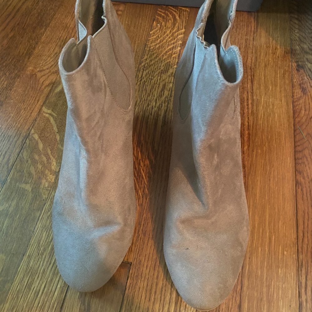Tan Booties - Picture 2 of 2
